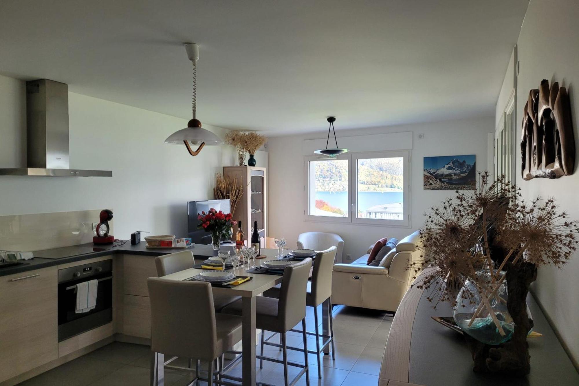 Le Tableau Du Lac 507 - 2 Bedrooms Apartment With Lake View Terrace Annecy Eksteriør bilde
