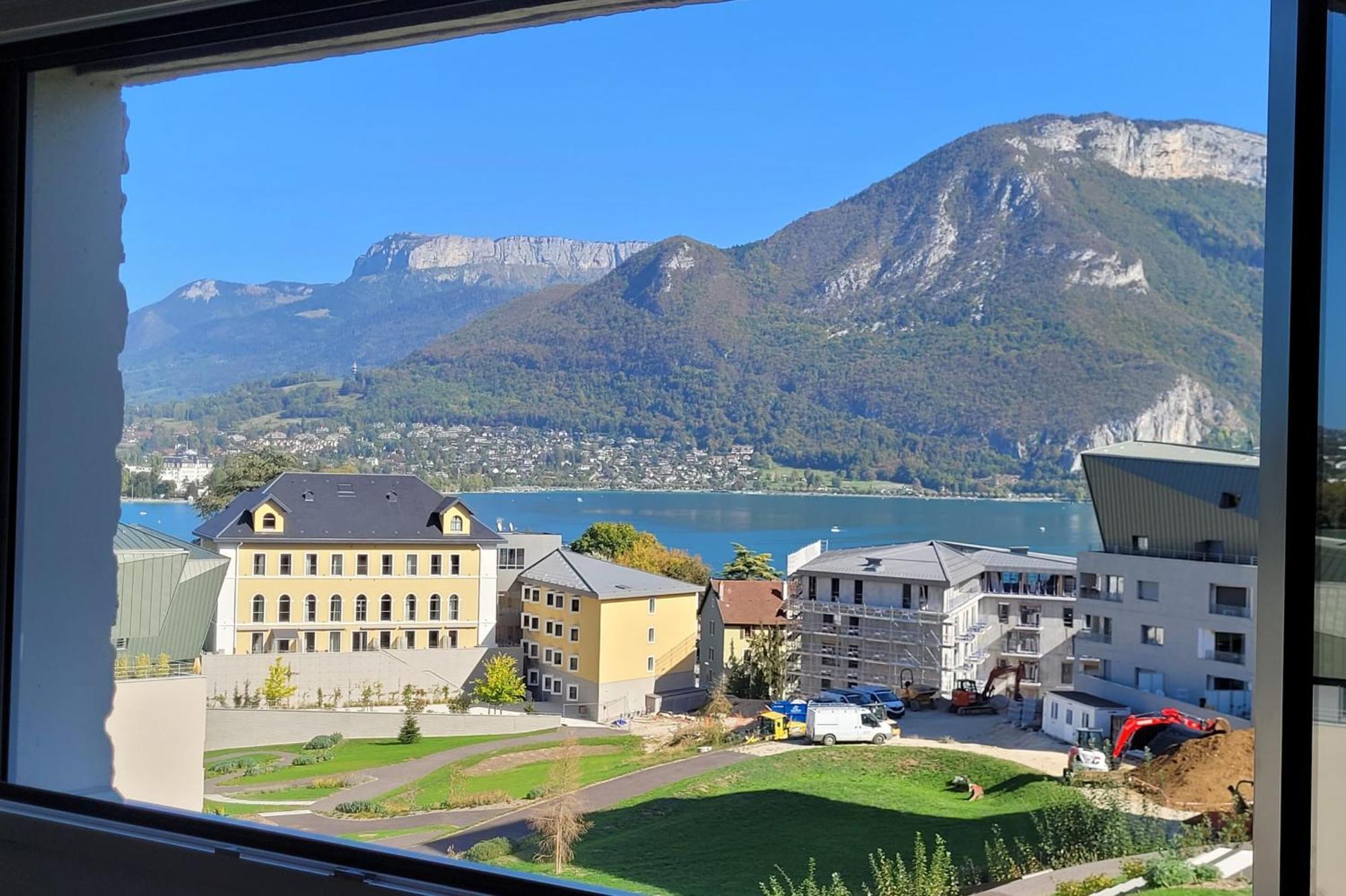 Le Tableau Du Lac 507 - 2 Bedrooms Apartment With Lake View Terrace Annecy Eksteriør bilde
